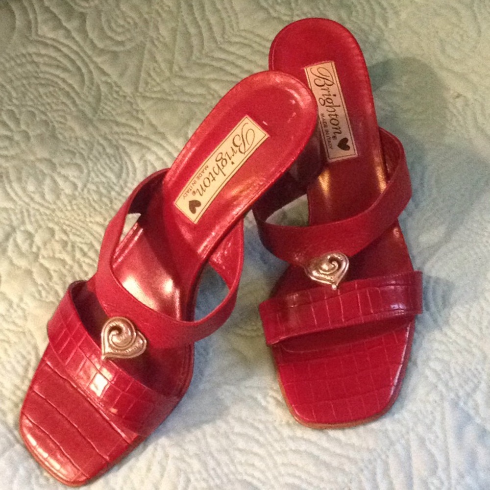 Brighton Leather Sandals Excellent Condition